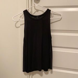 dark grey f21 tank